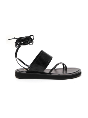 Paris Texas Crossover Strap Sandals