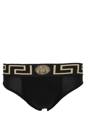 Versace Greca Band Briefs