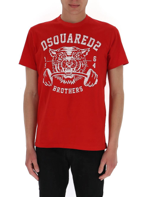 Dsquared2 Logo Graphic Print T-shirt