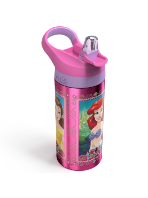 Disney Princess 19.5oz Stainless Steel Water Bottle Pink/purple - Zak Designs
