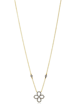 Open Clover Pav̩e Necklace