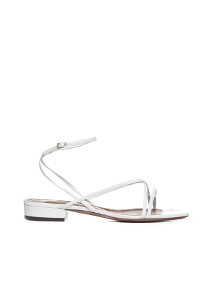 L'autre Chose Ankle Strap Flat Sandals