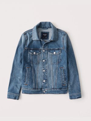 Stretch Denim Jacket