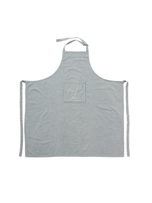 Gobi Apron High - White/dusty Blue