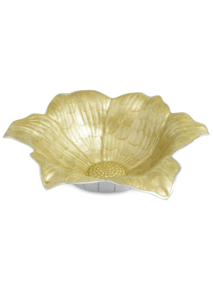 Julia Knight Lily 15" Bowl In Kiwi