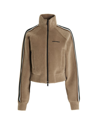 Dsquared2 Turtleneck Zipped Jacket