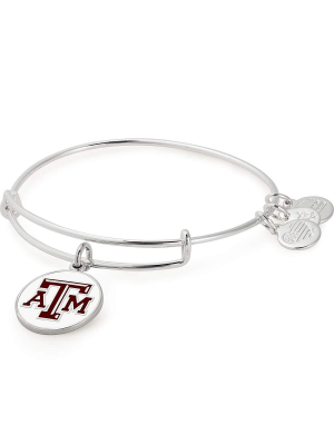 Texas A&m University Logo Charm Bangle