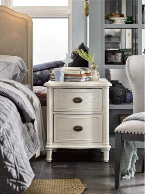 Alchemy Living Gallery London Nightstand - Ivory