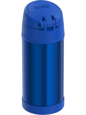 Thermos 12oz Funtainers Straw Water Bottle - Blue