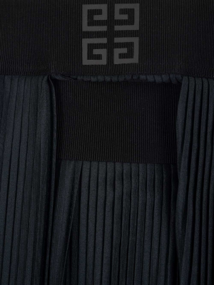 Givenchy Asymmetrical Pleated Skirt