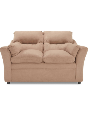 Bridger Loveseat Mocha Brown - True Seating