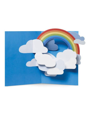 Sabuda Rainbow Sky Pop Up Card