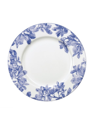 Caskata Arbor Rimmed Dinner Plate, Blue