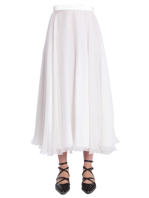 Lanvin Flared Maxi Skirt