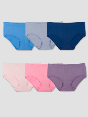 Fruit Of The Loom Women's Seamless Hipster 6pk -colors May Vary