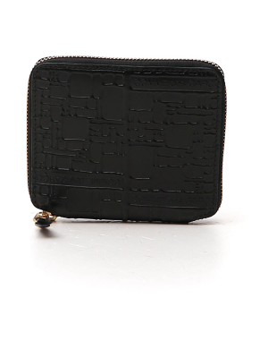 Comme Des Garçons Wallet Embossed Logotype Wallet