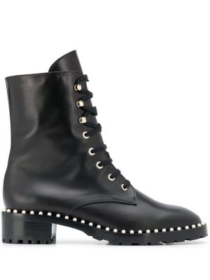 Stuart Weitzman Allie Combat Boots