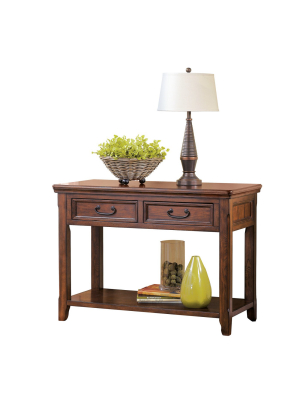 Woodboro Console Table Dark Brown - Signature Design By Ashley