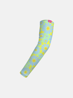 Yellow Flowers Kids Arm Sleeve