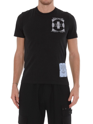 Mcq Alexander Mcqueen Genesis Ii Crewneck T-shirt