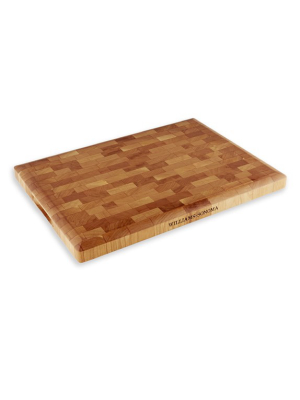 Williams Sonoma End-grain Cutting Board, Cherry