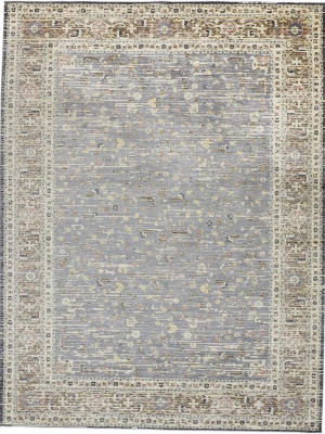 Feizy Grayson Gebbah Style Kilim Rug - Natural Tan & Gray - Available In 5 Sizes