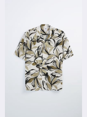 Leaf Printed Shirt