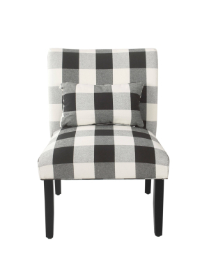 Parker Accent Chair And Pillow - Homepop