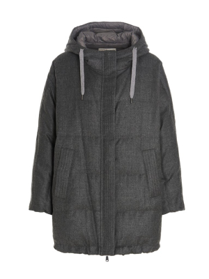 Brunello Cucinelli Padded Drawstring Jacket