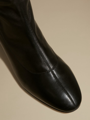 The Sedona Boot In Black Leather