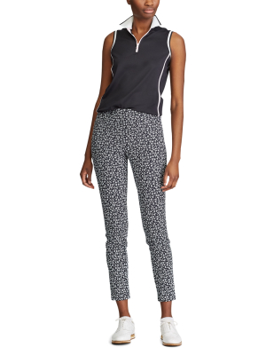 Floral-print Stretch Golf Pant