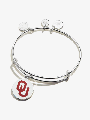 University Of Oklahoma Logo Charm Bangle