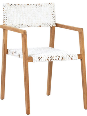 Lyndon Leigh Deeta Dining Chair Set - White