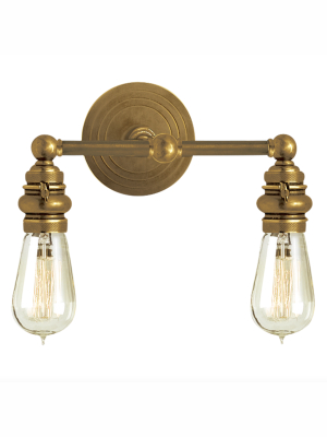 Boston Functional Double Sconce