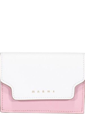 Marni Colour-block Trifold Wallet