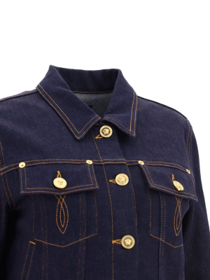 Versace Button-up Denim Jacket