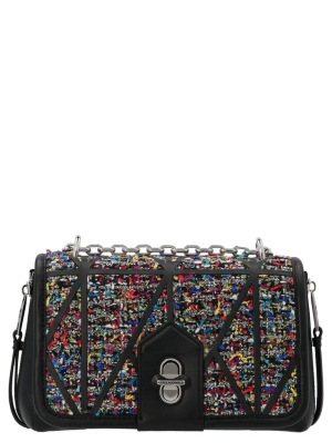 Karl Lagerfeld K/studio Tweed Small Shoulder Bag