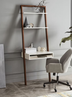 Ladder Shelf Desk