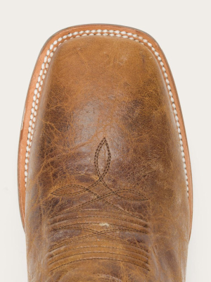 Goddard Burnished Blue & Brown Leather Boot
