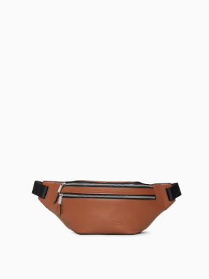 Refined Leather Belt Bag