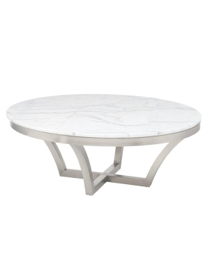 Nuevo Aurora Coffee Table - White