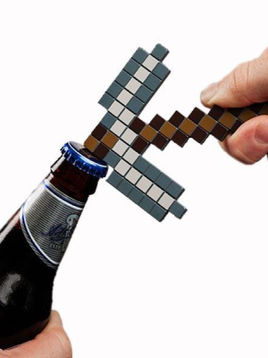 Thinkgeek, Inc. Minecraft Pickaxe Bottle Opener