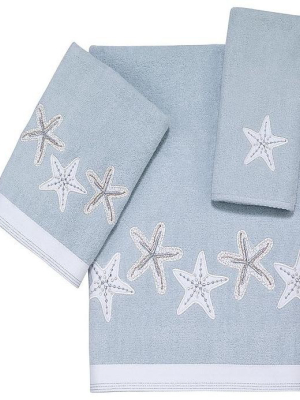 Sequin Shells 3 Pc Towel Set