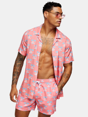 Considered Pink Paradise Swim Shorts