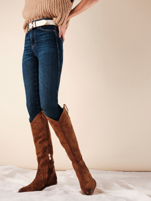 Rue Slouch Western Boots