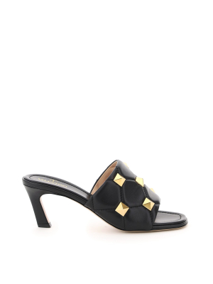 Valentino Garavani Roman Stud Slide Sandals