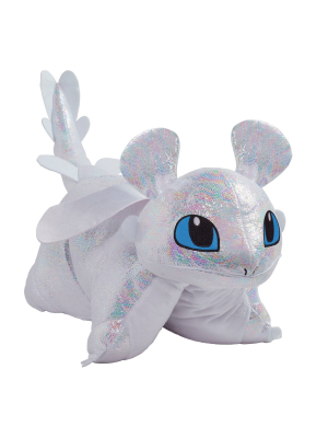 Universal How To Train Your Dragon Light Fury Pillow - Pillow Pets