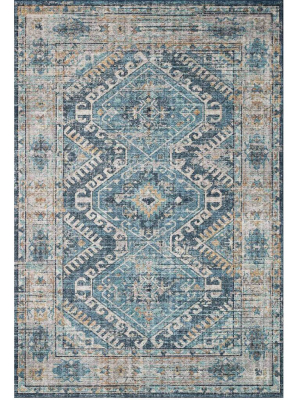 Loloi Skye Rug - Denim/natural