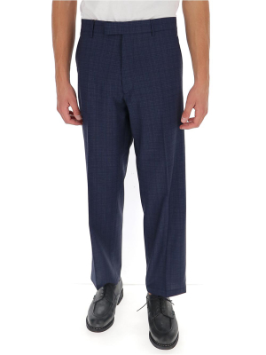 Etro Checked Trousers