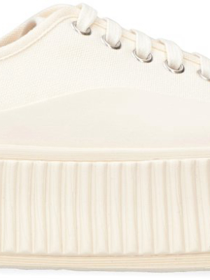 Jil Sander Lace-up Platform Sneakers